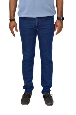 Erkek Regular Fitt Jeans Pantolon 320 BGL-ST04606 PETROL - 38