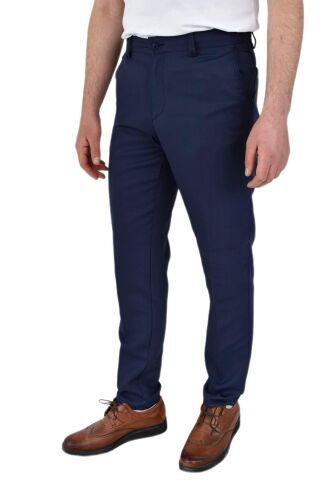 Erkek Kanvas Pantolon Klasik 1314 BGL-ST02740 LACİVERT - 46