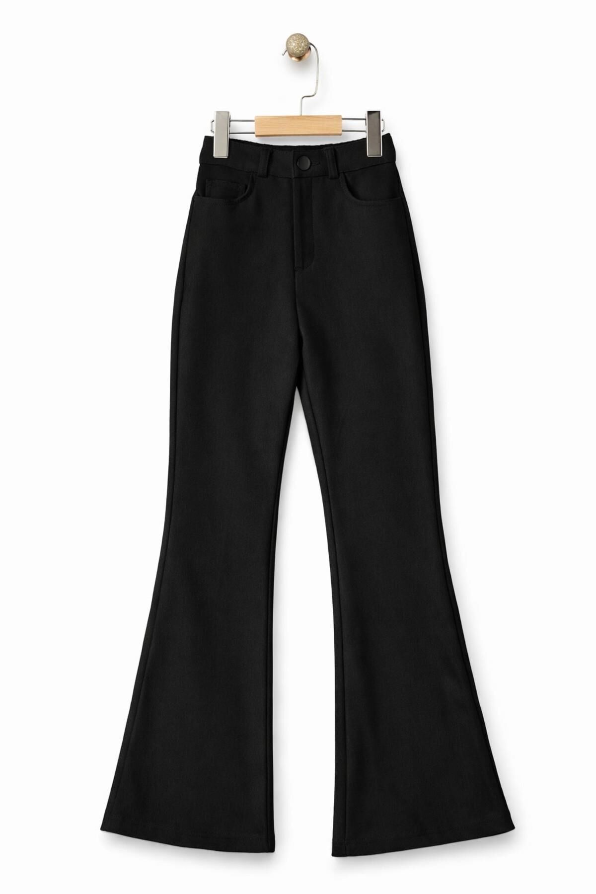 Kız Çocuk İspanyol Lastikli 5 Cep Pantolon BGL-ST05212