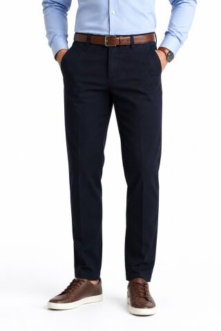 Erkek Kanvas Pantolon Regular Kalıp Yazlık BGL-ST05408 LACİVERT - 48