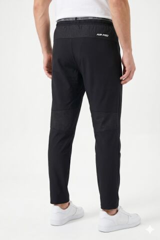 Erkek Aktif Outtor Lastiklit Pantolon BGL-ST05350 SİYAH - M