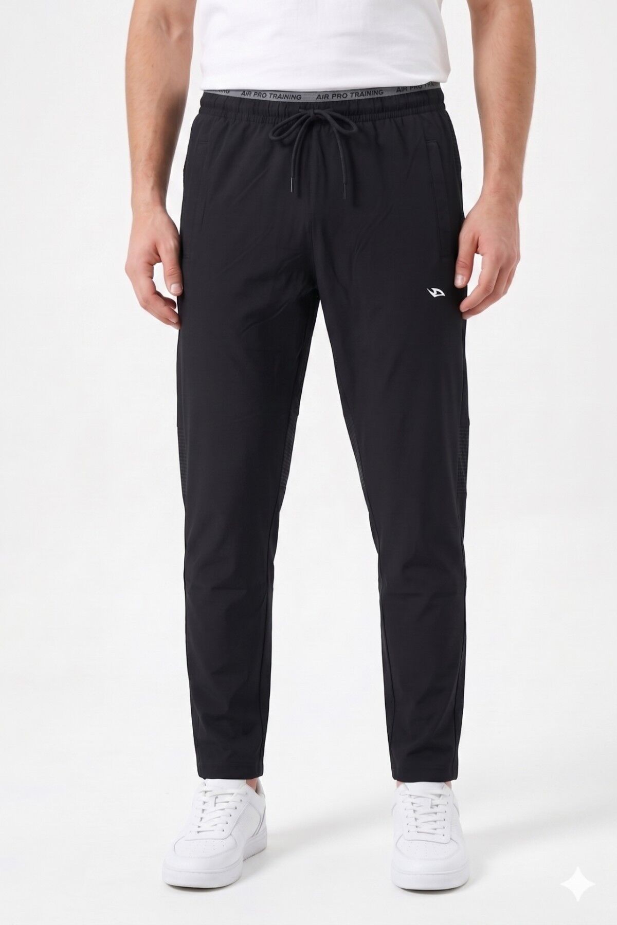 Erkek Aktif Outtor Lastiklit Pantolon BGL-ST05350 SİYAH - L
