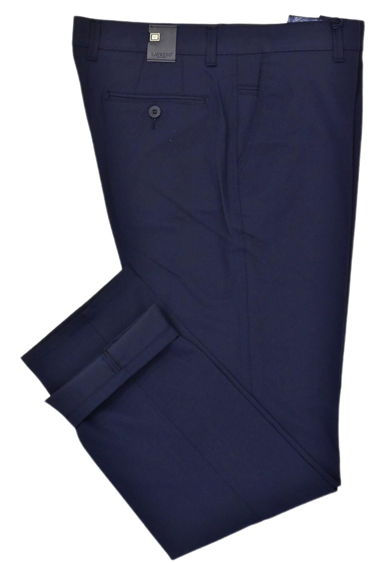 Erkek Kanvas Pantolon Klasik 753 BGL-ST03845 LACİVERT - 42
