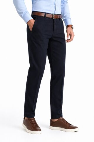 Erkek Kanvas Pantolon Regular Kalıp Yazlık BGL-ST05408 LACİVERT - 54