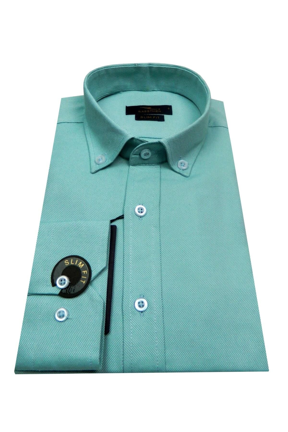 Erkek Silim Fit Uzun Kol Gömlek BGL-ST00546