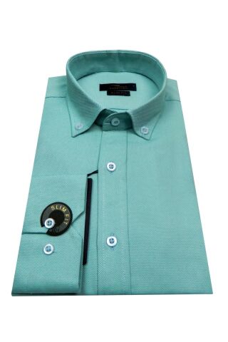 Erkek Silim Fit Uzun Kol Gömlek BGL-ST00546