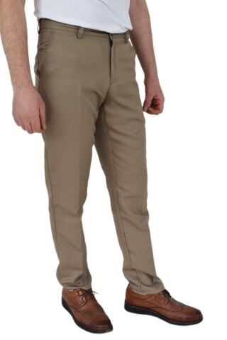 Erkek Kanvas Pantolon Klasik 1314 BGL-ST02740 VİZON - 54