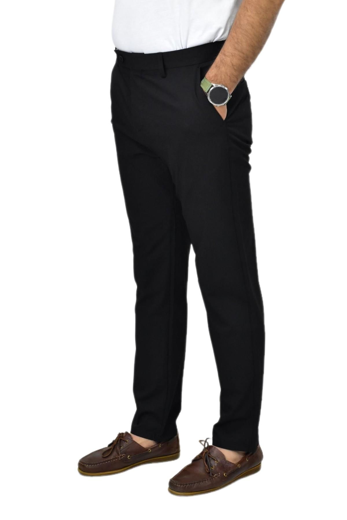 Erkek Likralı Spor Kumaş Pantolon 1998 BGL-ST04424