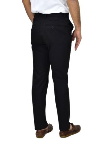 Erkek Likralı Spor Kumaş Pantolon 1998 BGL-ST04424 LACİVERT - 33/34
