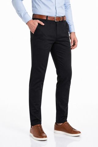 Erkek Kanvas Pantolon Regular Kalıp Yazlık BGL-ST05408 SİYAH - 54