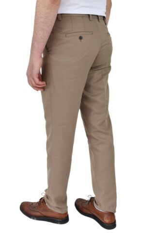 Erkek Kanvas Pantolon Klasik 1314 BGL-ST02740 VİZON - 42