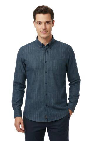 Erkek Büyük Beden Kışlık Uzun Kol Gömlek 33531 BGL-ST04801