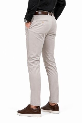 Erkek Kanvas Pantolon Regular Kalıp Yazlık BGL-ST05408 TAŞ - 46
