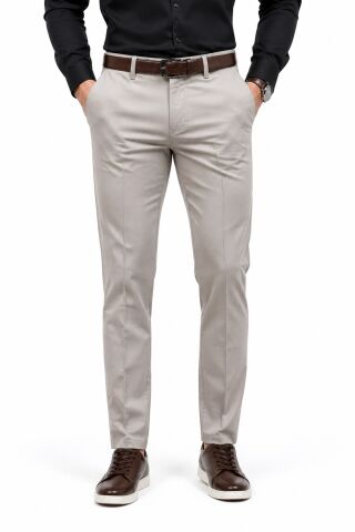 Erkek Kanvas Pantolon Regular Kalıp Yazlık BGL-ST05408 TAŞ - 50