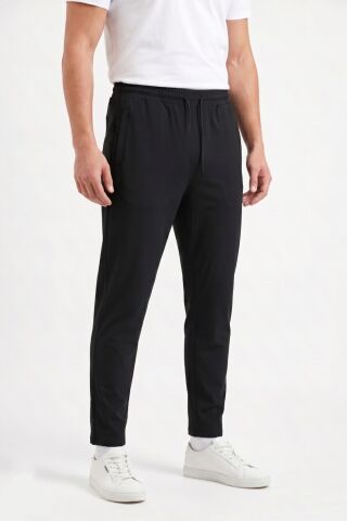 Erkek Büyük Beden Aktif Outtor Lastiklit Pantolon BGL-ST05353 SİYAH - 6XL