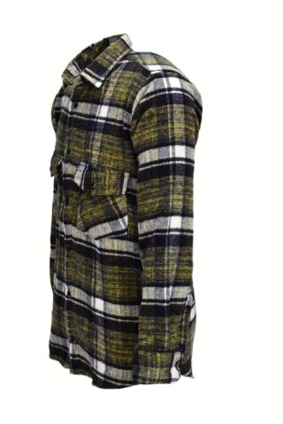 Erkek Çift Cepli Kapaklı Regular Fit Oduncu Gömlek BGL-ST03255 LACİVERT - M