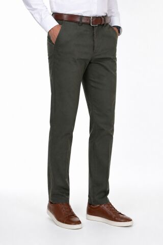 Erkek Kanvas Pantolon Regular Kalıp Yazlık BGL-ST05408 YEŞİL - 44
