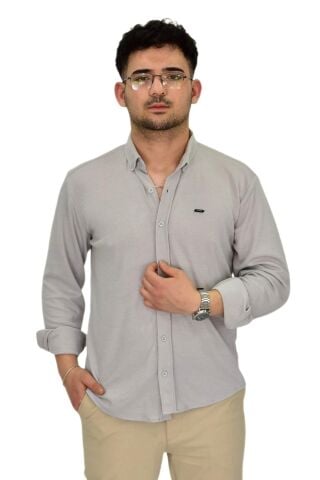 Erkek Likralı Spor Silim Fit Gömlek BGL-ST04333