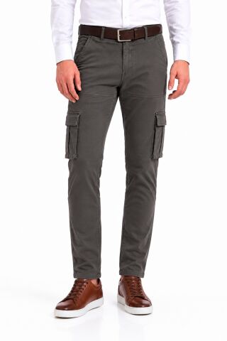 Erkek Kanvas Kargo Cepli Pantolon BGL-ST05470 GRİ - 33/34