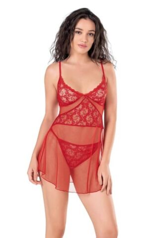 Kadın Fantazi İç Giyim 4135 BGL-ST04359 KIRMIZI - XL