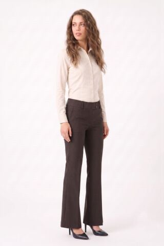 Kadın İspanyo Paça Kumaş Pantolon BMZ BGL-ST05650
