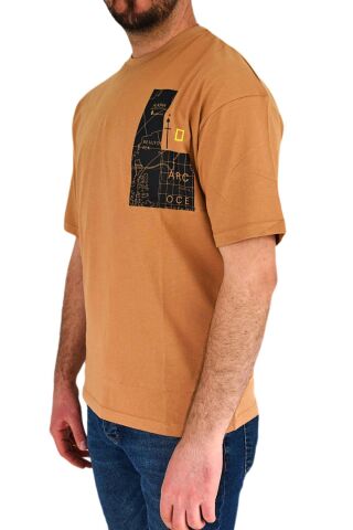 Erkek Oversize Tişört T838 BGL-ST01823