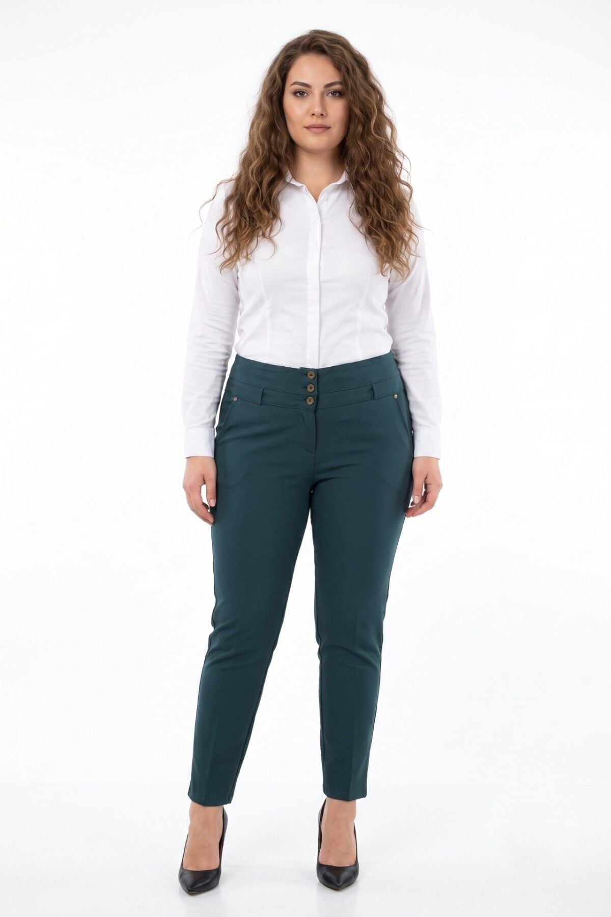 Kadın Düşük Bel Bilek Pantolon BGL-ST05667