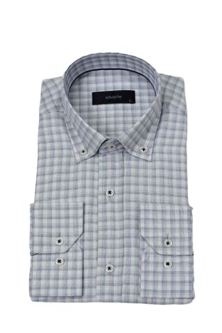 Erkek Klasik Piti Kare Tek Cepli Gömlek BGL-ST03906