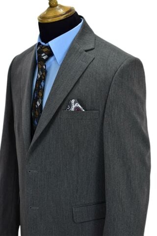 Erkek Gri 4 Drop Takım Elbise NT-5018-01