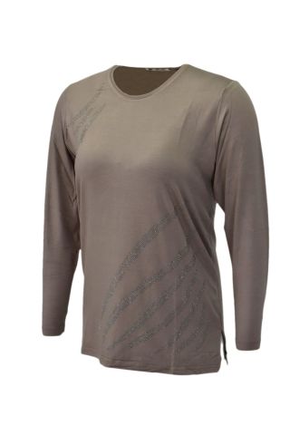 Kadın Uzun Kol Taşlı Bluz BGL-ST03786