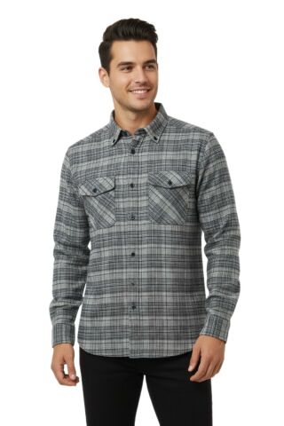 Erkek Kışlık Çift Cep Kapaklı Gömlek BGL-ST04931