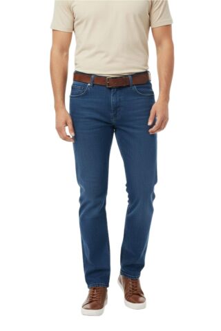 Erkek Büyük Beden Regular Kalıp Jeans Pantolon 320 BGL-ST05159 İNDİGO - 48