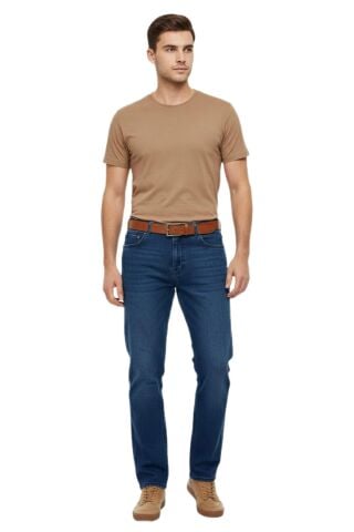 Erkek Büyük Beden Regular Kalıp Jeans Pantolon 320 BGL-ST05159