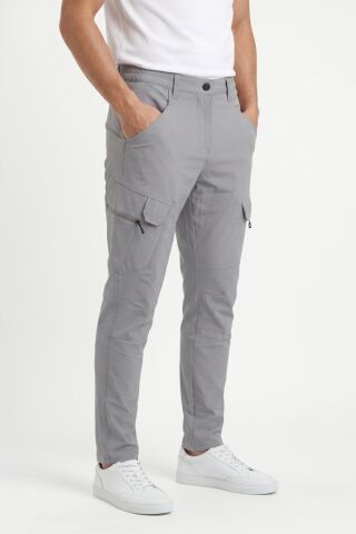 Erkek Yazlık Lastikli Taktik Pantolon BGL-ST05349 TAŞ - 2XL