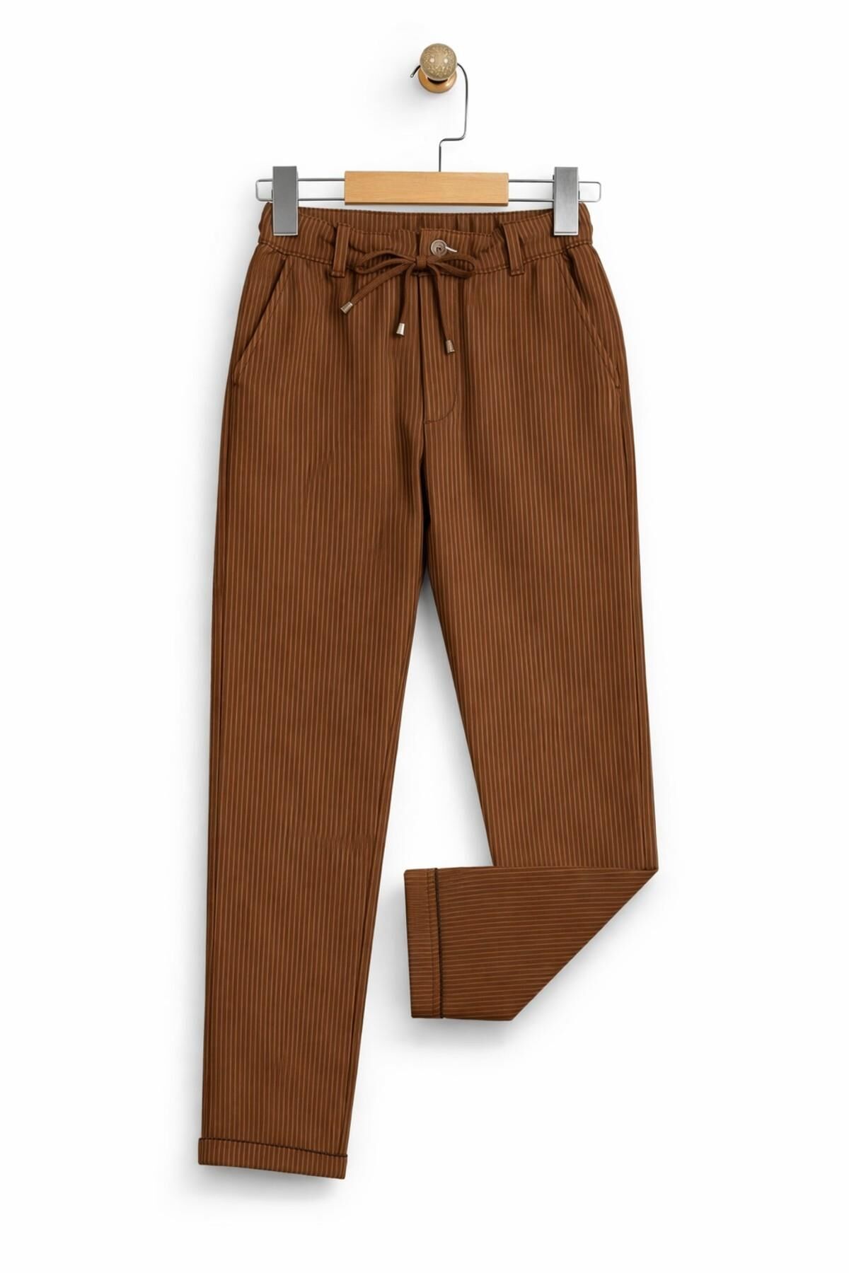 Erkek Çocuk Jogger Pantolon BGL-ST05217 A.KAHVE - 11 YAŞ
