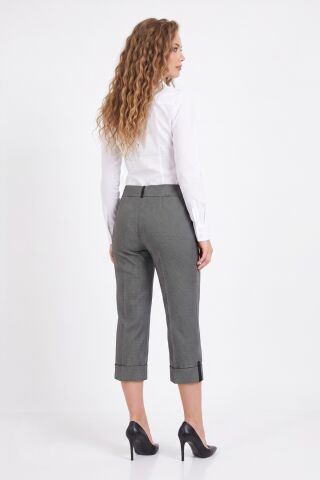 Kadın Bermuda Duble Paça Pantolon BGL-00009515