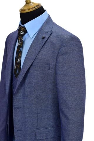 Erkek Takım Elbise Silim Fit Çift Yırtmaçlı 6 Drop 774