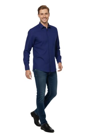 Erkek Kışlık Uzun Kol Tek Cepli Gömlek 3543 BGL-ST04806