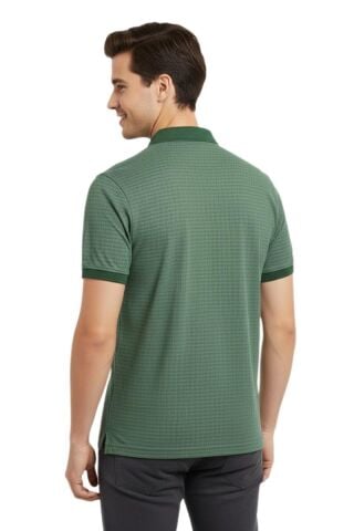 Erkek Polo Yaka Jakarlı T-sıhırt 2063 BGL-ST00533