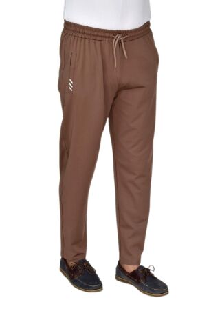 Erkek Rahat Kesim Düz Paça Dalgıç Kumaş Eşofman Altı BGL-ST04612