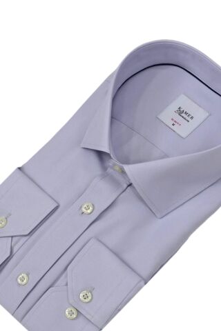 Erkek Slim Fitt Uzun Kol Gömlek 2290 BGL-ST04378 A.GRİ - S