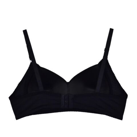 Kadın Silikonlu Jakarlı Sütyen B Cup ER5140-C BGL-ST04348 SİYAH - 85 C