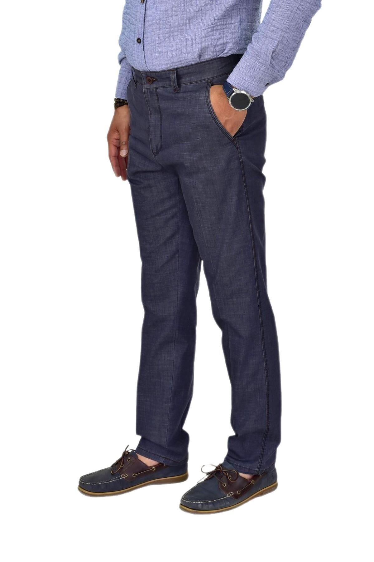 Erkek Kanvas Yazlık Pantolon Klasik 1283 BGL-ST04605 K.GRİ - 50