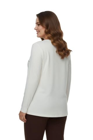 Kadın Pano Baskılı Bluz BGL-ST05072