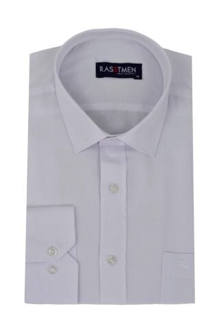 Erkek Klasik Uzun Kollu Armürlü Gömlek BGL-ST03259