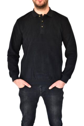 Erkek Büyük Beden Polo Yaka Sweatshirt 2260-BTL BGL-ST02353