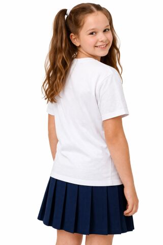 Atatürk Baskılı Çocuk Tişört BGL-ST05506 BEYAZ - 9 YAŞ