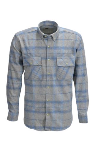 Erkek Çift Cepli Kapaklı Regular Fit Oduncu Gömlek BGL-ST03262