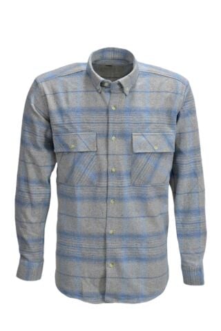 Erkek Çift Cepli Kapaklı Regular Fit Oduncu Gömlek BGL-ST03262