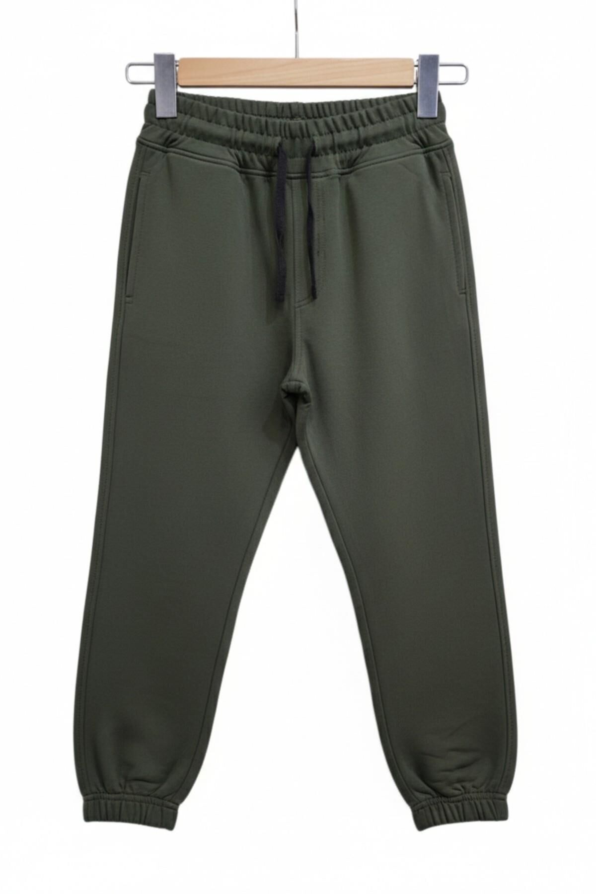 Erkek Çocuk Jogger Paça Lastikli Pantolon BGL-ST05221 HAKİ - 14 YAŞ